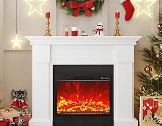Best Electric Fireplace With Mantel (2026)
