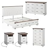 Best Farmhouse-Style Bedroom Storage Furniture for Rustic Interiors