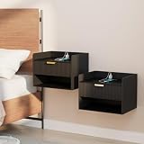 Best Floating Wall-Mounted Nightstands for Minimalist Bedrooms