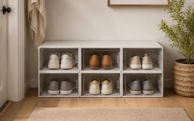 8 Best Stackable Shoe Cabinets with Doors for a Clutter-Free Look