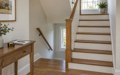Check a Bed Foundation Through a Narrow Stairwell