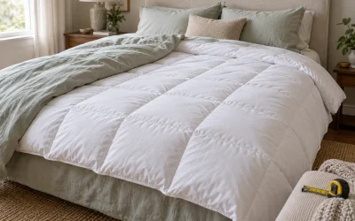 Check Duvet Insert Orientation in a Square-Looking Cover