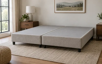 Compare Split and One-Piece Bed Foundations