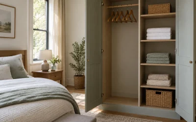 Organize a Guest Bedroom Cupboard by Visit Length