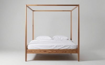 4 Poster King Bed Wood Frame: Materials, Heights and Room Placement Guide