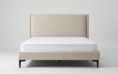 Beige Upholstered Queen Bed Frame: Fabrics and Shades That Stay Clean Longer