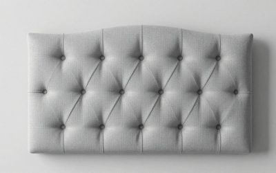 Diamond Tufted Headboard With Crystal Buttons: Fabrics, Heights and Buttons That Stay On
