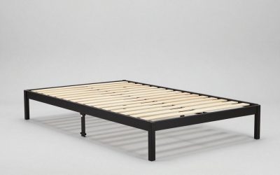 Twin Size Bed Frame With Drawers: Dimensions in Inches and Drawer Clearance by Layout