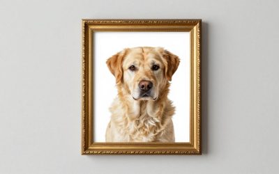 Vintage Gold Framed Dog Canvas Wall vs The Fine Art of Lying: Which Should You Buy?