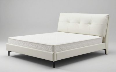 White Leather Bed Frame, Queen: Faux vs Genuine, Yellowing and How It Compares to Fabric and Oak