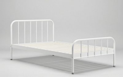 White Metal Twin Bed Frame: Styles, Durability and Where It Fits Best