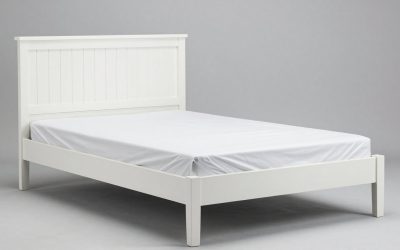 White Wood Platform Bed, Queen: Painted vs Laminate vs Whitewash, Slat Specs and Height