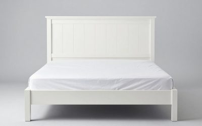 White Wooden Headboard, King Size: Finishes That Stay White, Wood Cores and Mounting